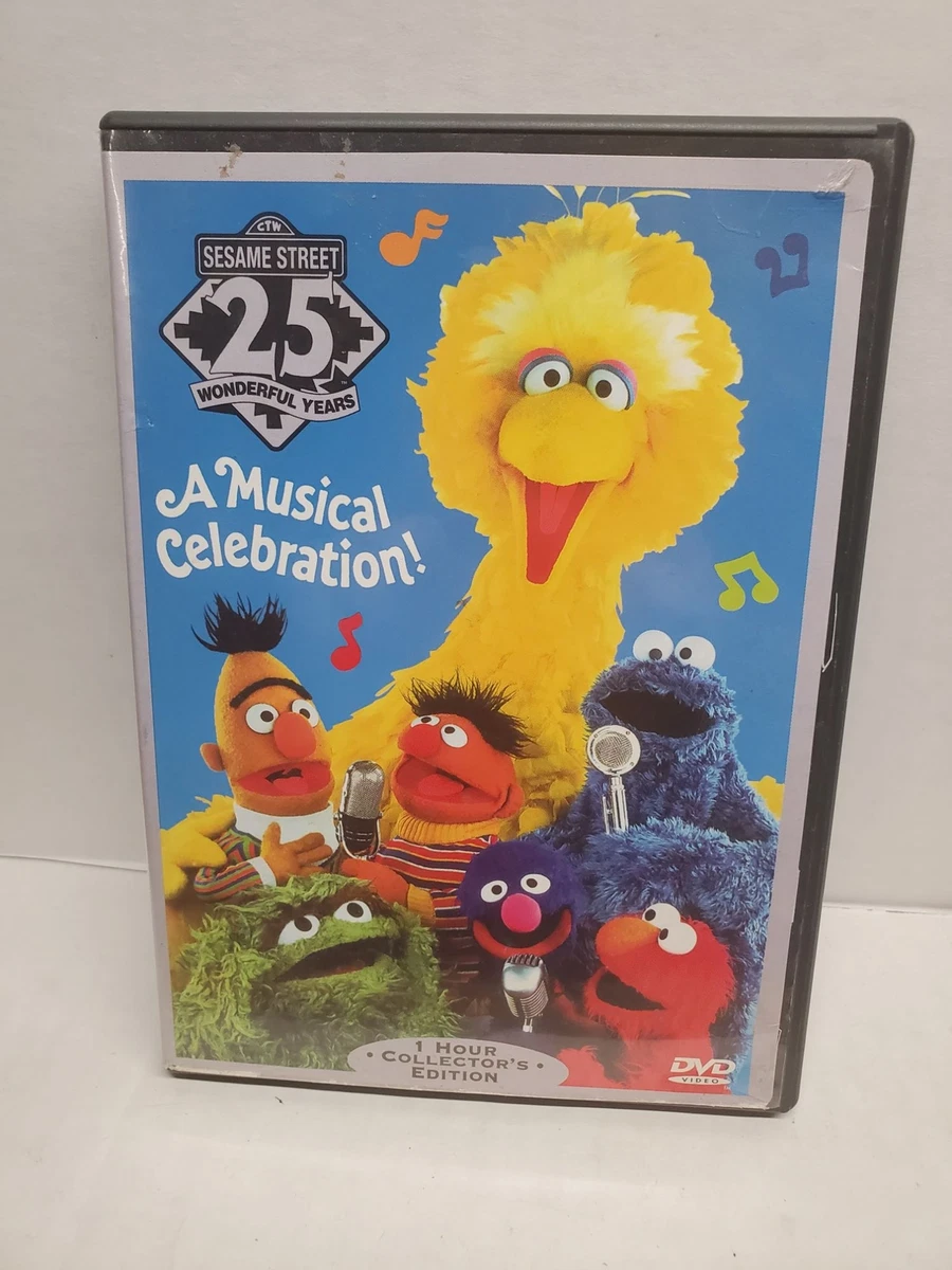 Sesame Street 25th Birthday A Musical Celebration Vhs Ebay