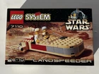 Vtg 1999 LEGO Star Wars #7110 Landspeeder Unopened Retired Lego Set NEW In Box!