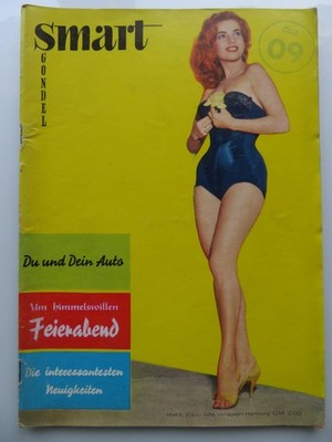 Smart Gondel  Heft 2/1958, Diana Dors, Joan Kerr, Lyla Rocco, Margo Day u.a.