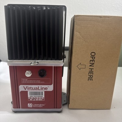 LASERGLOW VirtuaLine PRO Line Projector V2 Red Standard Angle Lens HVPR85XX2