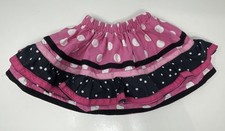 Native American Seminole Miccosukee Patchwork Handmade Pink Toddler Skirt 60