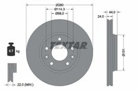 2Er Set Bremsscheiben Textar 92346803 Nissan 402062072R 402066LA0A