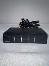 VTG RadioShack 4-Way Audio/Video Selector Switch with Cords