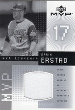 2002 Upper Deck MVP - Souvenir Jerseys Darin Erstad Angels #J-DE