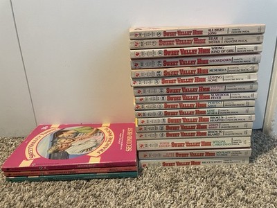 Lot of 19 Sweet Valley Twins & High books Francine Pascal Vintage Paperback