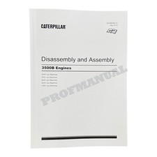 Caterpillar 3500B 3508B 3512B 3516B Engine Disassembly Assembly Service Manual