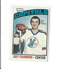 1976-77 O-Pee-Chee #186 Guy Charron VGEX