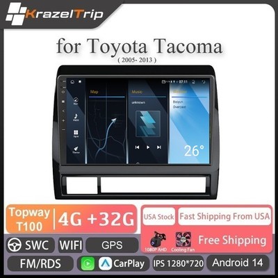 Car Radio for Toyota Tacoma 2005 2006 2007 2008-2013 Digital Media Receiver