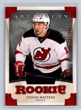 2013 Upper Deck Artifacts #194 Stefan Matteau   SN299 New Jersey Devils