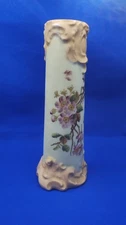 Antique RW Rudolstadt Germany Bavaria Hand Painted Floral Vase 1900's