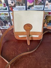 Dirty Inside Vintage USA Made Dooney And Bourke Surrey Weather Leather Crossbody
