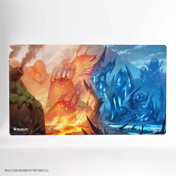 Gamegenic Magic The Gathering Lorwyn Eclipsed Shiny Playmat Steam Vents-image