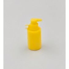 Barbie Yellow Lotion Bottle with Hand Clip Ba...