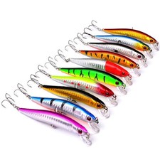 Paquete 10 Rapala X-Rap Style Crankbait Jerkbait Señuelos de pesca de calidad