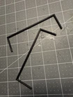 Vintage/Classic Style 3D Printed Gi Joe Vintage  7000 Jeep Handrail - Set of 2