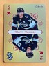 2025-26 OPC Playing Card Matty Beniers 2 of Hearts Seattle Kraken