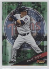 2015 Bowman's Best Green Refractor 81/99 Brian Dozier #38 0o9