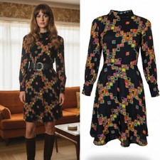 Vintage Betty Barclay 70s Geo