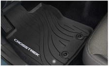 Subaru All Weather Black Rubber Floor Mats Black Rubber Set of 4 for 2024 2...
