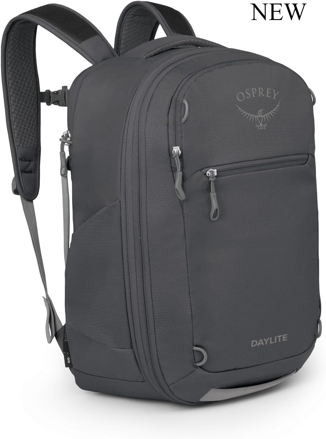 Osprey Daylite Expandable 26+6 Travel Pack - Lightweight, Tunnel Vision Grey