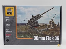 Build Army 88mm Flak 36 WW2 tedesco - mattoncini di bloccaggio modello militare 355 pezzi IT