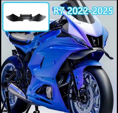 Yamaha R7 2022-2025 Frontflügel Spoiler Downforce Race schwarz matt