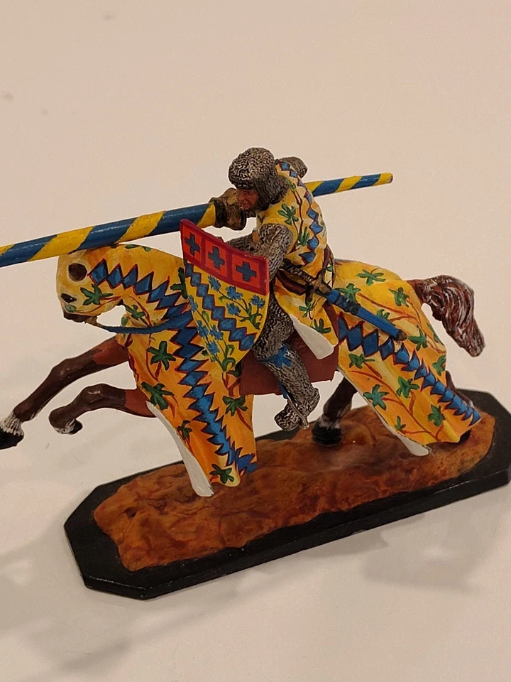 Caballero ruso pintado a mano como nuevo exquisito perfecto 54 mm nivel artístico Foto 4 de 4