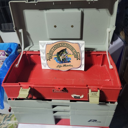 Plano 833 Fishing Tackle Box, used