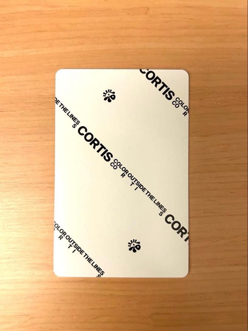 Keonho Cortis Photocard PC Photo card COLOR OUTSIDE THE LINES