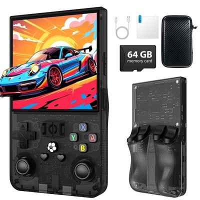 R36 Max Retro Handheld Spielekonsole 64GB | 22000+ Spiele | 4 Zoll IPS 4000mAh
