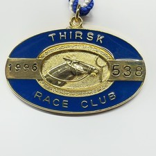 Thirsk Race Club 1996  No 538 (Horse Racing Members Badge)