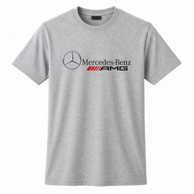 Mercedes Benz AMG T Shirt Men Luxury Car Logo Racing Streetwear Tee Size S-5XL