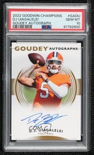 2022 Upper Deck Goodwin Champions Goudey DJ Uiagalelei PSA 10 GEM MT Auto 0wc9