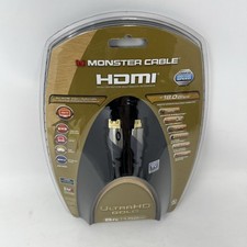Monster Ultra HD Gold 5' High Definition 18 Gbps HDMI Cable High Speed