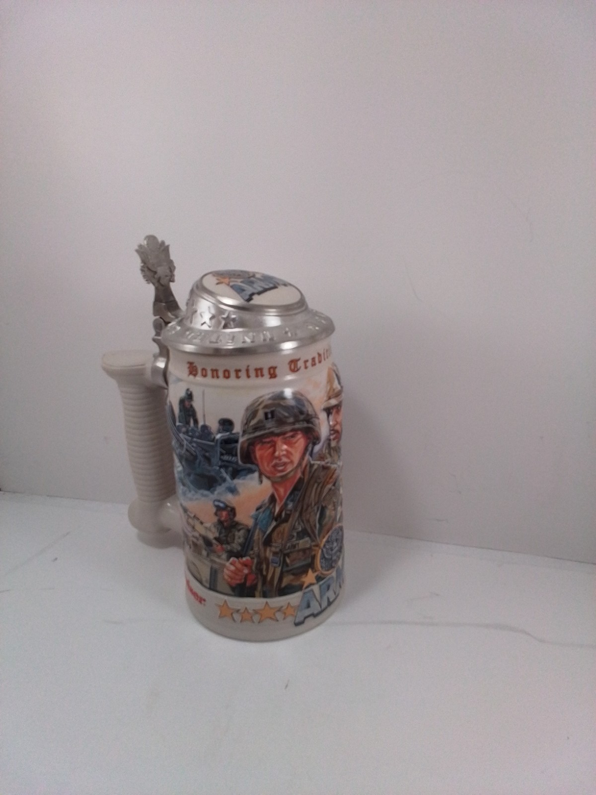 1998 Budweiser Beer Stein Army Honoring Tradition & Courage First in a Series