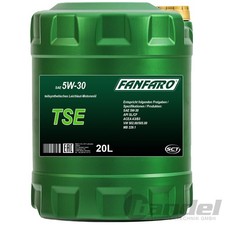 20L FANFARO TSE 5W-30 ÖL passend für VW 501.01 505.00 BMW LL-98 MB 229.5 229.3