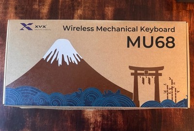 XVX MU68 Wooden Keyboard