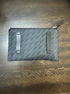 MONTBLANC M_GRAM 4810 BLUE BLACK LEATHER MINI BELT POUCH NEW 100