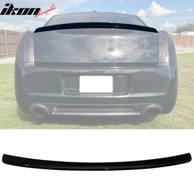 Fits 11-23 Chrysler 300/300C Rear Trunk Boot Spoiler Wing Lip ABS Gloss Black