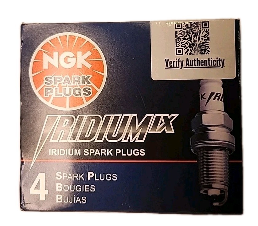 Pack of 4 Genuine NGK 97637 - Iridium IX Spark Plugs DCPR7EIX, Open Box 