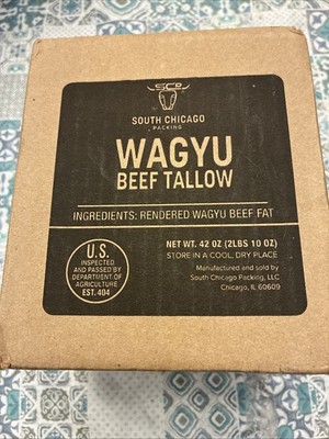Wagyu Beef Tallow 42oz Pure Cooking Fat Keto Paleo Frying Oil