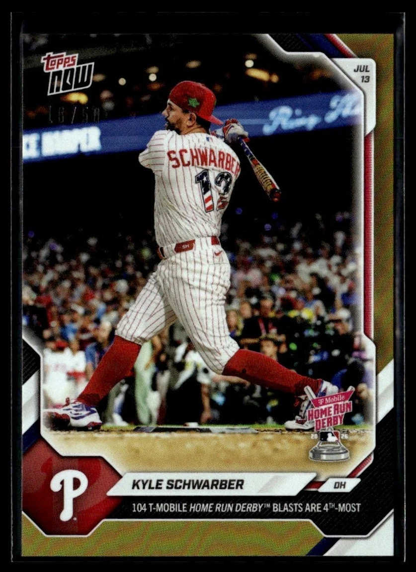 Kyle Schwarber Baseball Serial Numbered Sports Trading Cards
