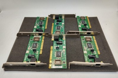LOT OF 6 D-Link DEF-530TX 10-100Mbps PCI  NIC Card - FAST SHIPPING