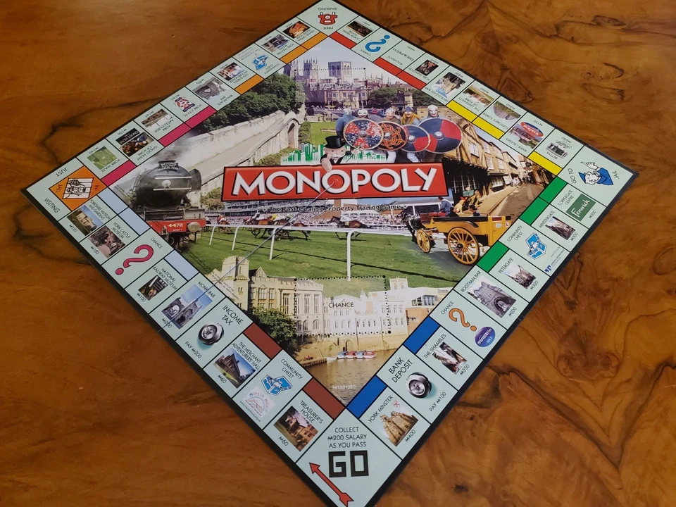 MONOPOLY YORK EDITION  Board Game (Hasbro) - Image 2 of 4