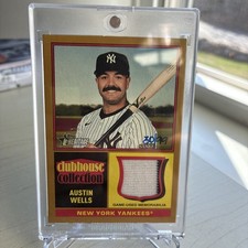 2025 Tops Heritage Baseball Clubhouse Collection Relic Austin Wells  /99