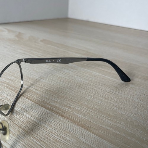 Occhiali da sole Ray-Ban RB3534 004 SOLO MONTATURE canna di fucile argento cerniera flessibile 59-17 - Foto 6 di 8