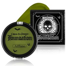 Ogre Green Face Body Paint, Wicked Witch Cream to Powder Olive