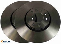 2X Bremsscheibe Vaico V42-80004 2 Bremsscheiben Vorderachse Vorne