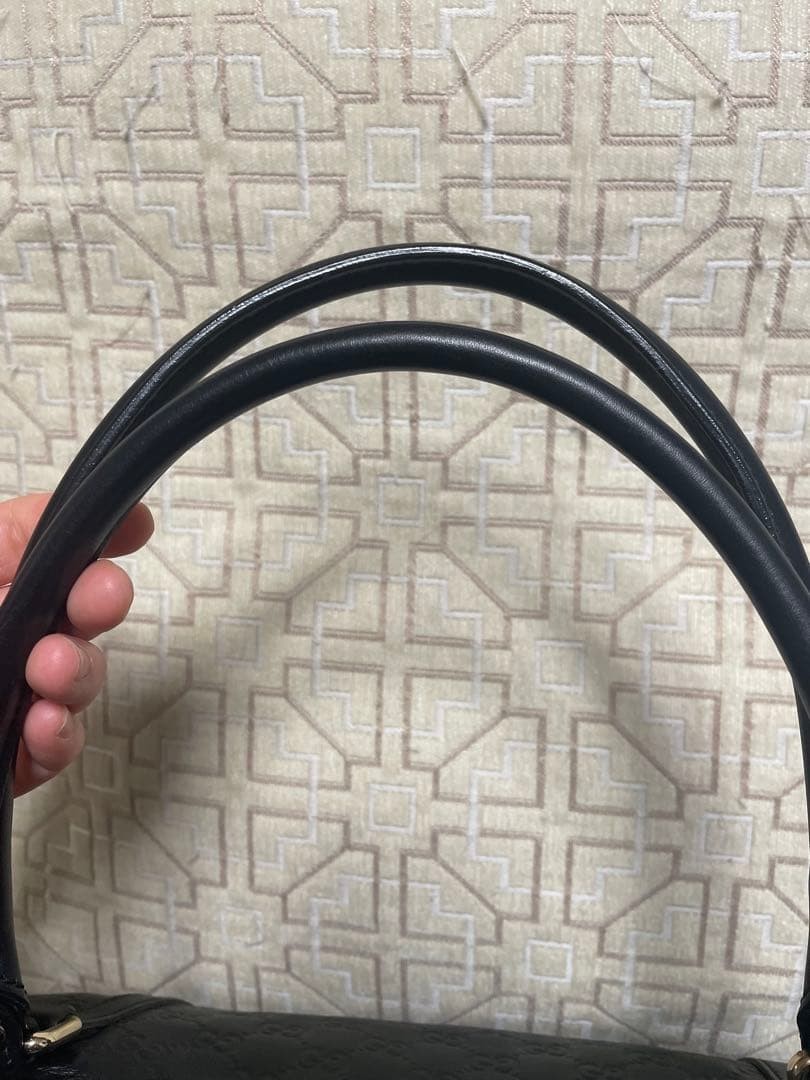 GUCCI Shima Tote Bag Leather Women’s Large Brown Excellent Condition thumbnail 17