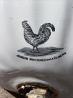 Vtg  Porcelain Wall Bathroom Sink W/Soap Dish Johnson Brothers Half Round Ripple — photo 5